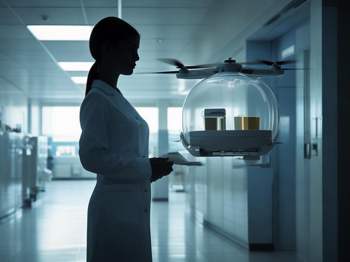 护士与无人机,如何通过技术提升医疗物资配送效率?