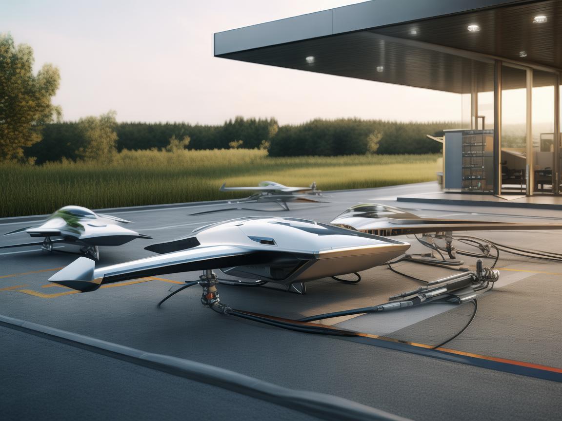 加气站与无人机,如何安全高效地为无人机提供氢能补给?