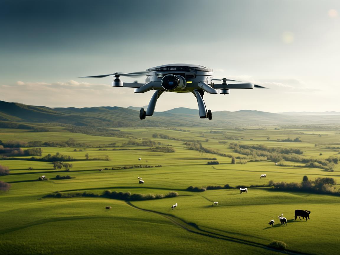 牧场无人机巡检,如何高效监测牲畜活动与草场健康? 牧场无人机巡检,如何高效监测牲畜活动与草场健康?