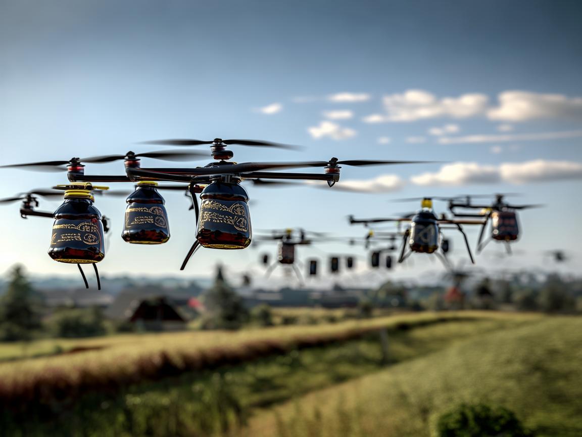 黄豆酱的空中物流，无人机在农产品运输中的创新应用？