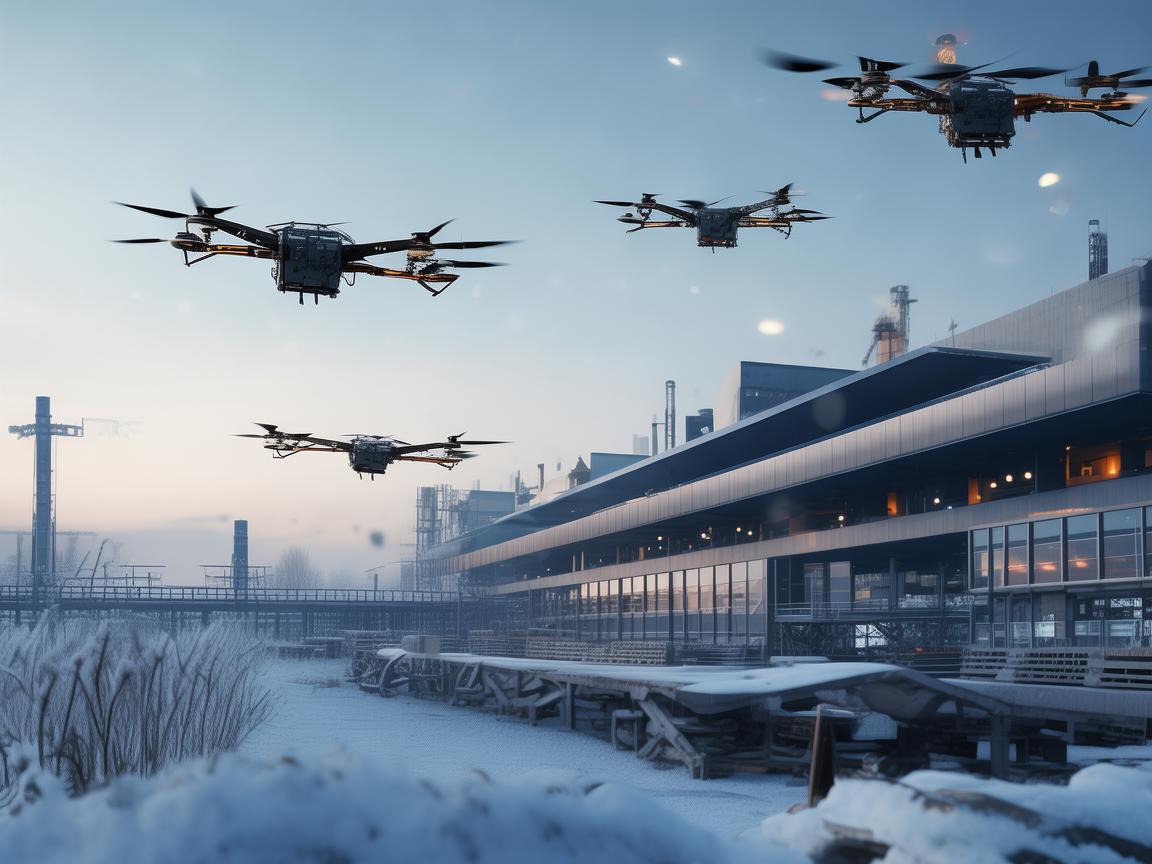 小寒时节,无人机助力工业腾飞 小寒时节,无人机助力工业腾飞