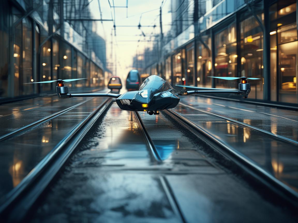 有轨电车系统中的无人机，如何实现无缝协同与安全保障？