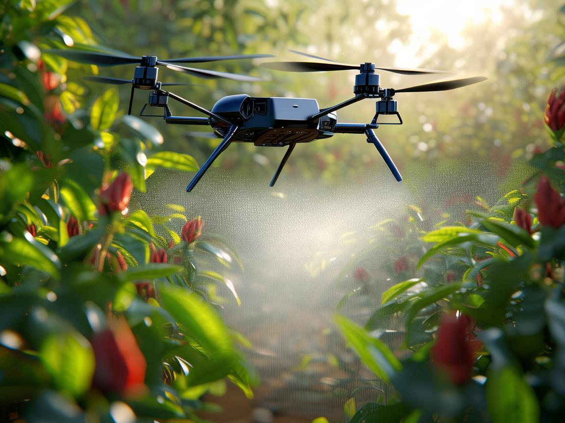 无人机在桂皮种植园的精准喷洒技术挑战