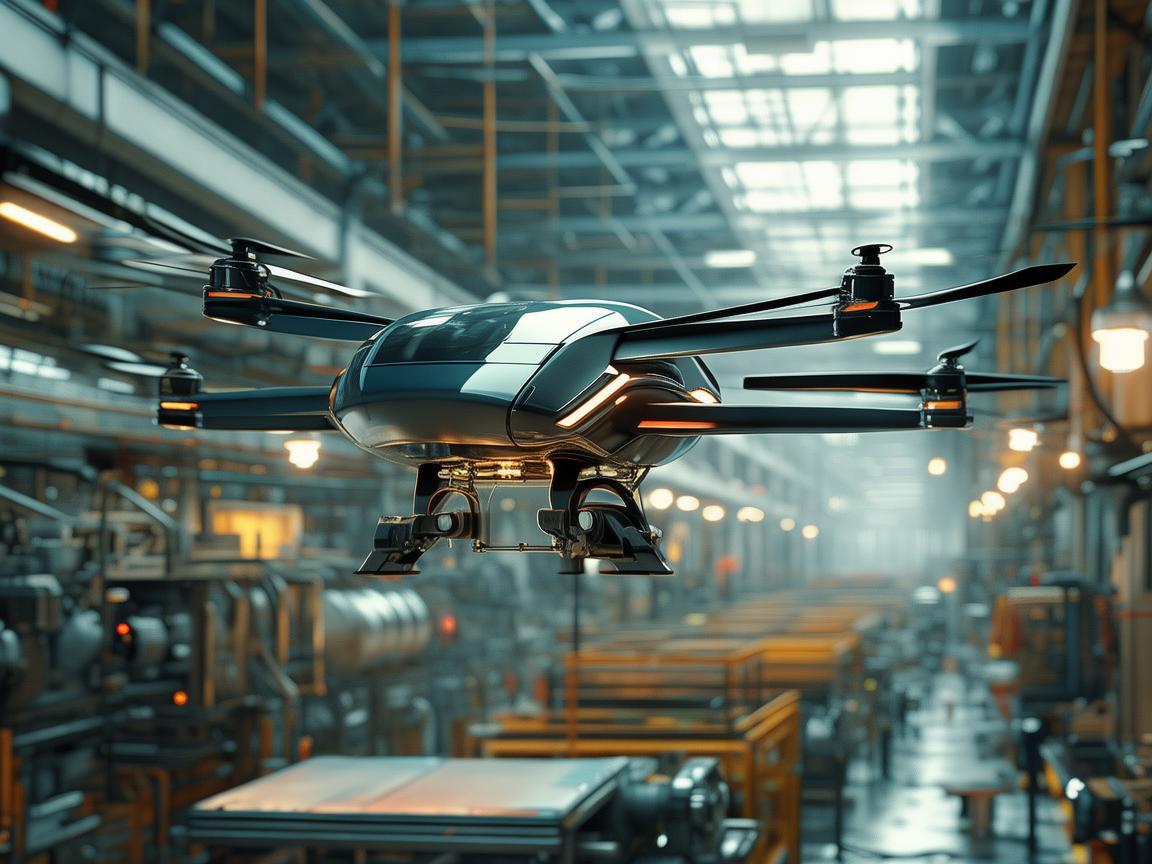 在工业视界中,无人机如何以欣慰之姿,重塑生产流程的未来?