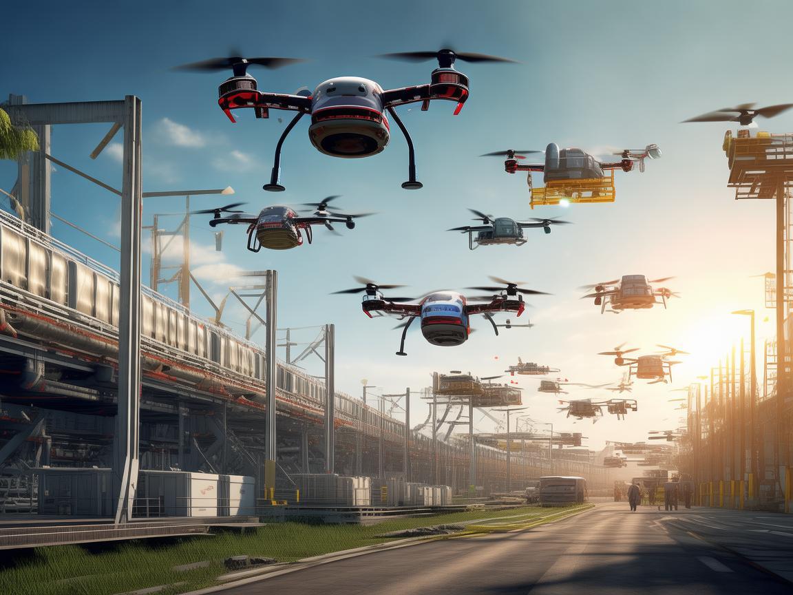 无人机助力亚运会工业应用大放异彩