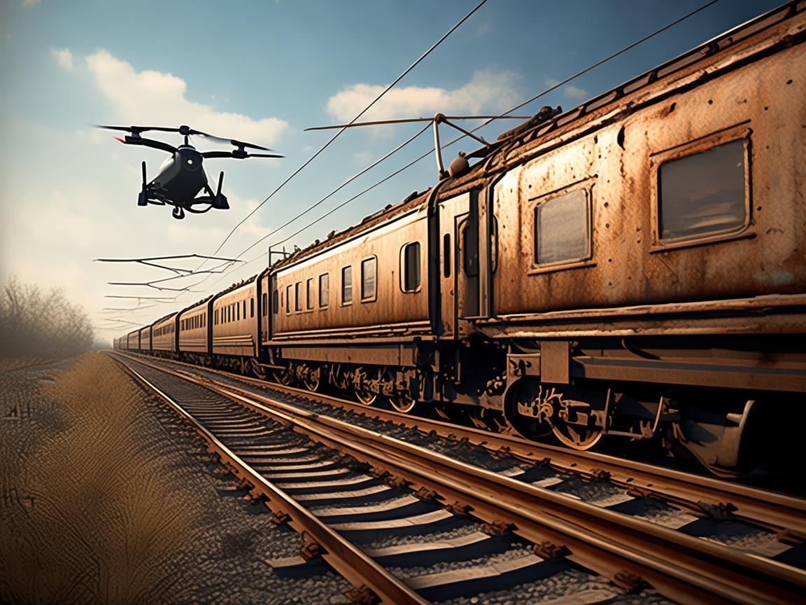 复古式火车,无人机在铁路遗产保护中的新角色?