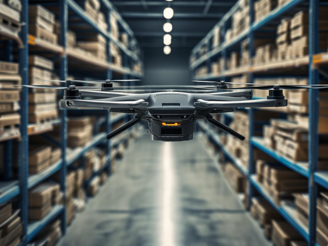 无人机在简易衣柜仓储管理中的高效巡检与优化路径