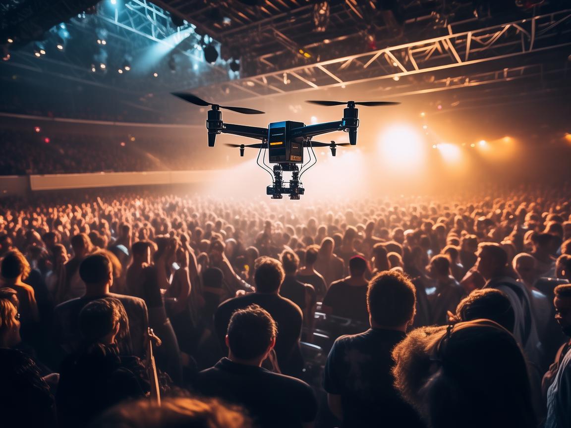 无人机在音乐会现场,如何实现空中视角的完美捕捉? 无人机在音乐会现场,如何实现空中视角的完美捕捉?