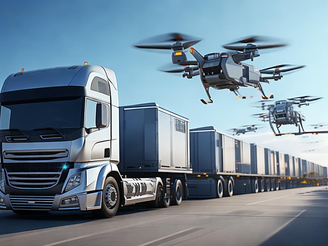 如何在物流领域中利用无人机与集装箱半挂车实现高效协同? 如何在物流领域中利用无人机与集装箱半挂车实现高效协同?