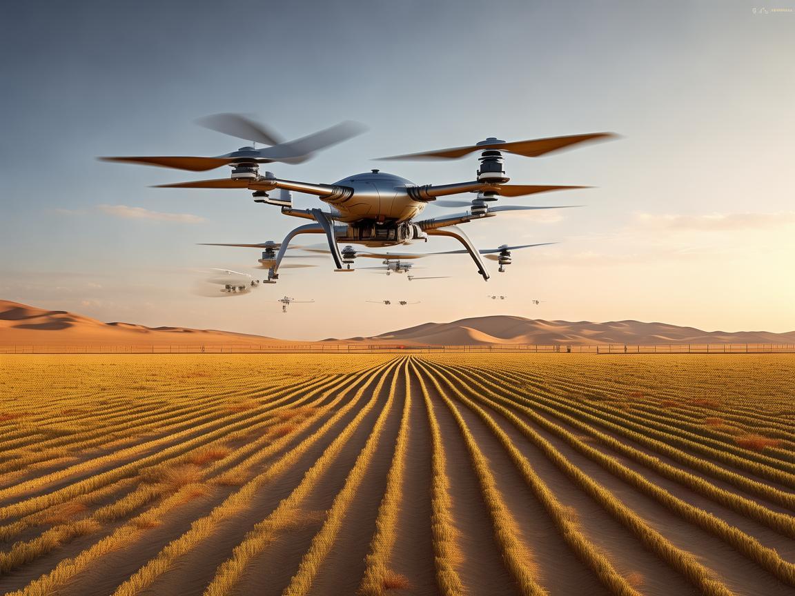 酒泉，无人机在农业监测中的精准挑战