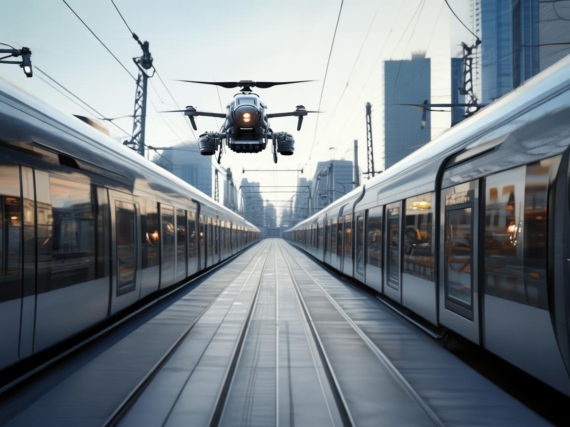 有轨电车车辆段,无人机如何实现高效巡检?