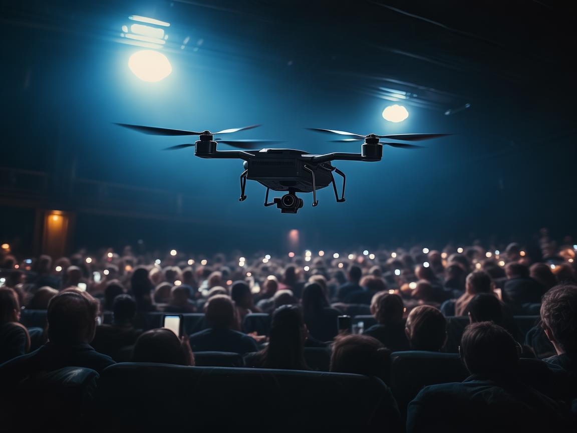 电影院,无人机技术能否为观影体验带来革命性飞跃?
