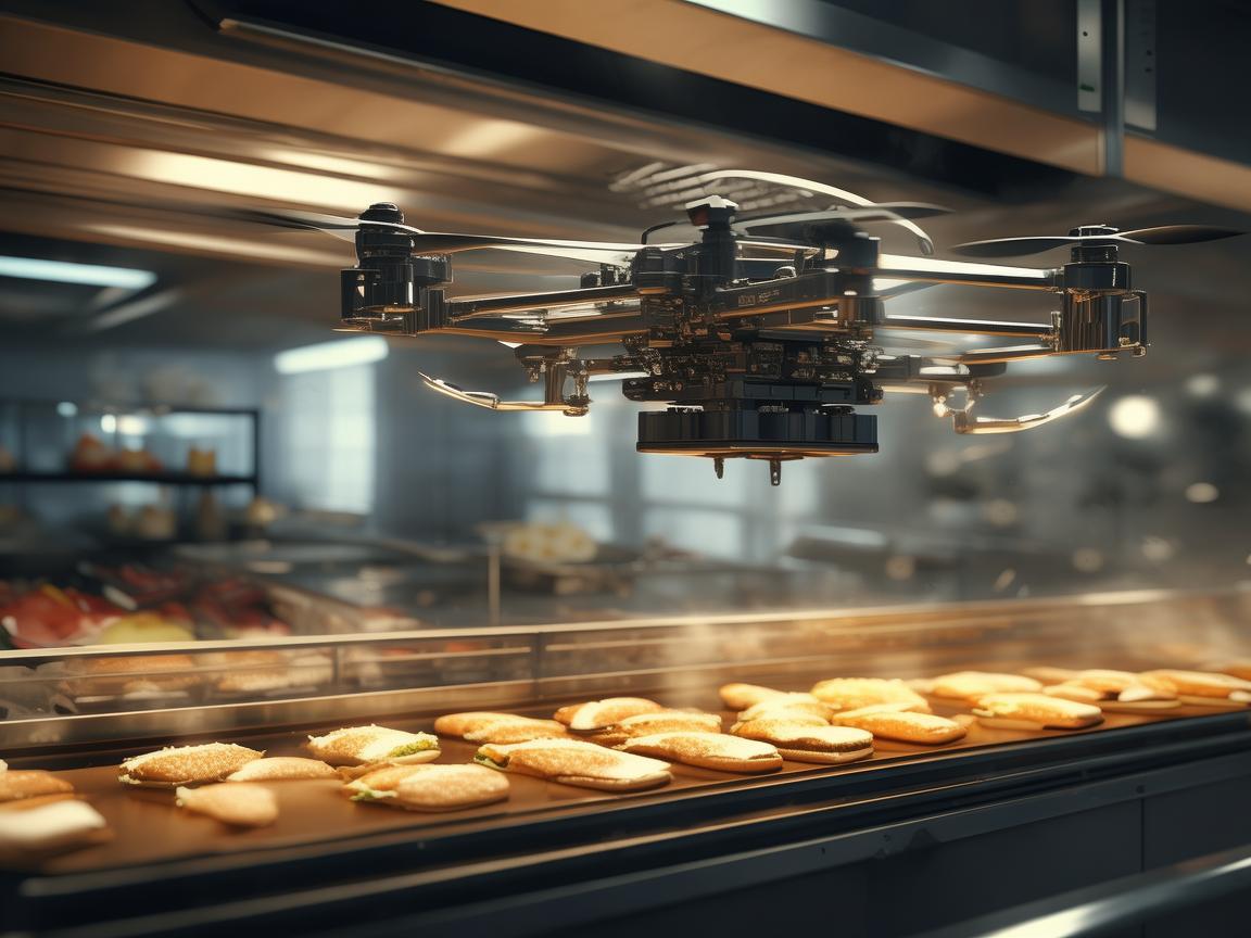 无人机在三明治生产中的精准定位与配送挑战 无人机在三明治生产中的精准定位与配送挑战