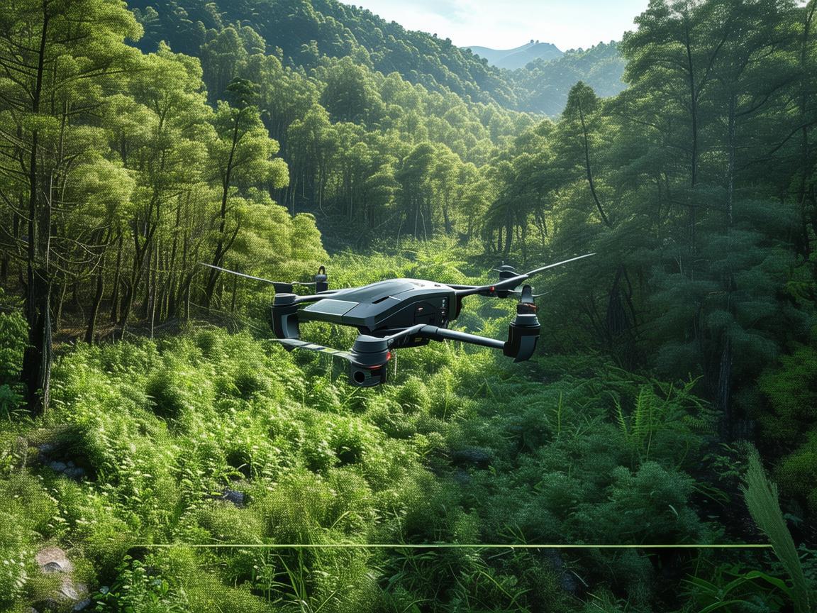 在林芝的森林中,无人机如何精准监测生态变化? 在林芝的森林中,无人机如何精准监测生态变化?