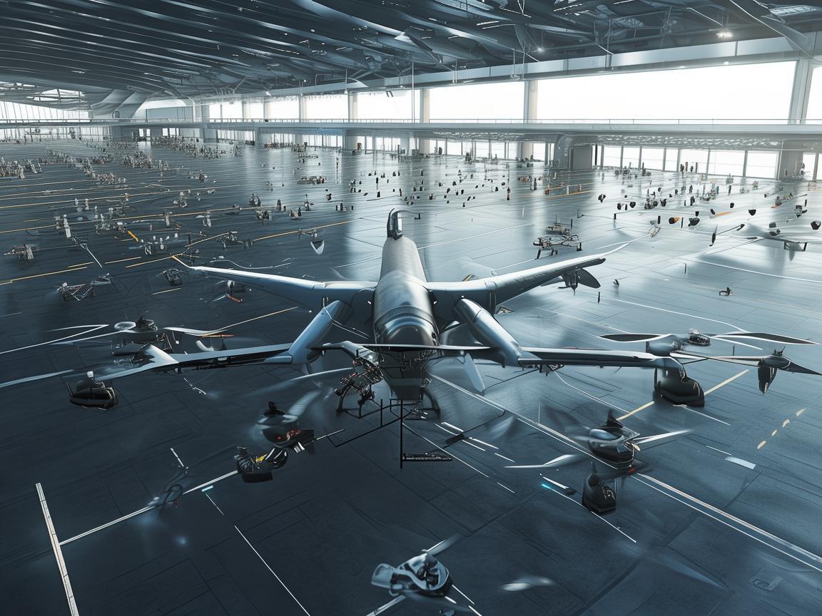 无人机工业应用,飞机停机坪的智能优化设计如何实现?