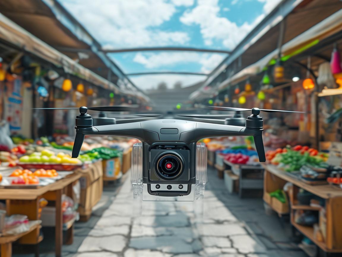 农贸市场中的无人机,如何高效监管与配送? 农贸市场中的无人机,如何高效监管与配送?