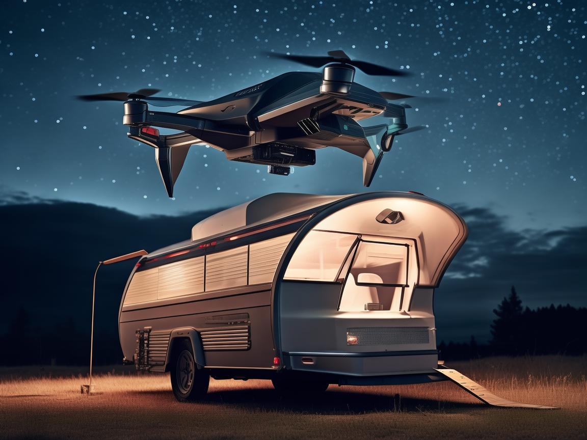 宿营车上的无人机,如何在户外探险中实现智能监控与安全保障? 宿营车上的无人机,如何在户外探险中实现智能监控与安全保障?