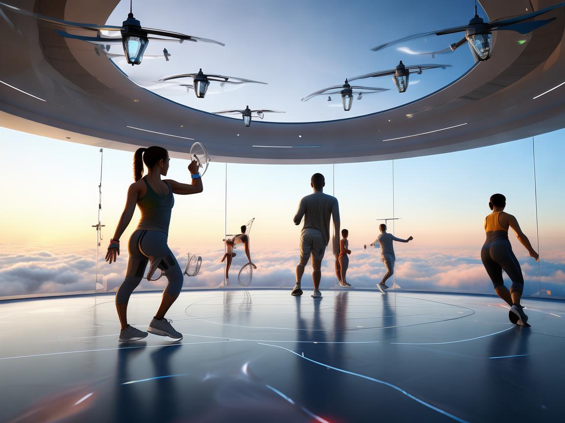 健身器材的空中革命,无人机技术如何重塑家庭健身体验? 健身器材的空中革命,无人机技术如何重塑家庭健身体验?