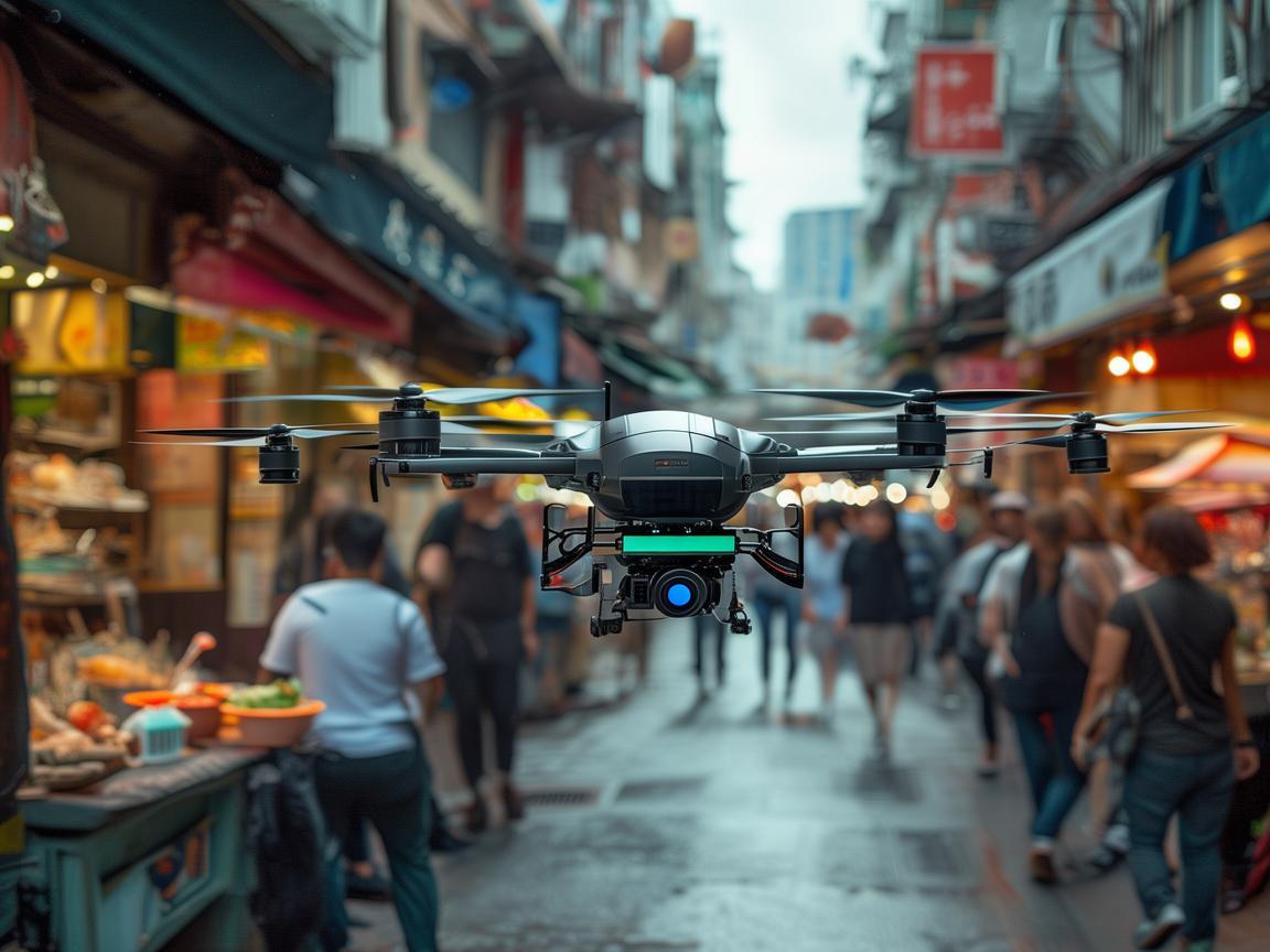 无人机美食街,如何精准定位与高效配送的挑战? 无人机美食街,如何精准定位与高效配送的挑战?