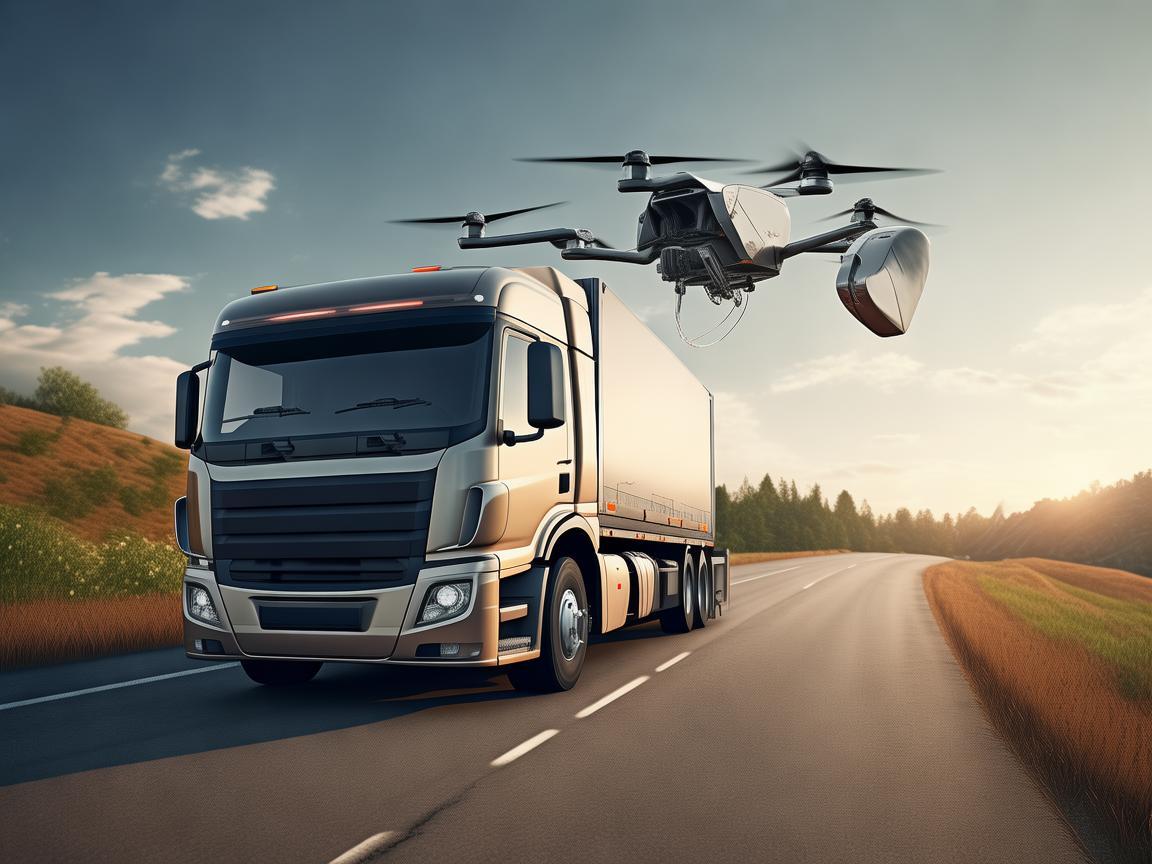 货车运输中的空中守望者，无人机如何优化物流监控？