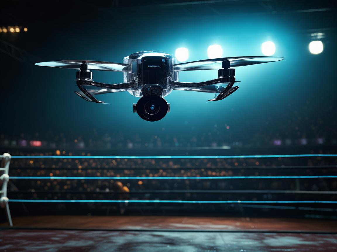 拳击赛场上的隐形裁判，无人机如何确保比赛公平？