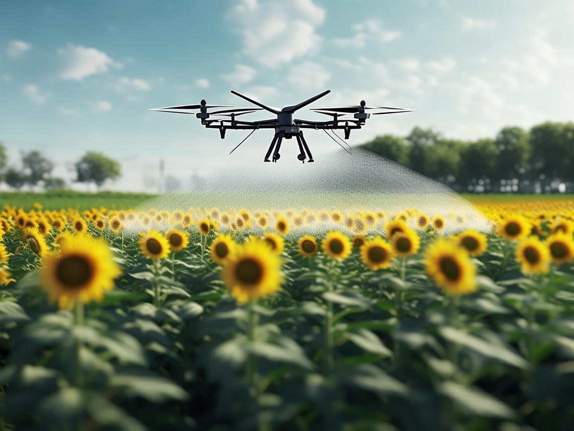 无人机在葵花籽油生产中的精准喷洒技术,如何实现高效与环保的平衡? 无人机在葵花籽油生产中的精准喷洒技术,如何实现高效与环保的平衡?