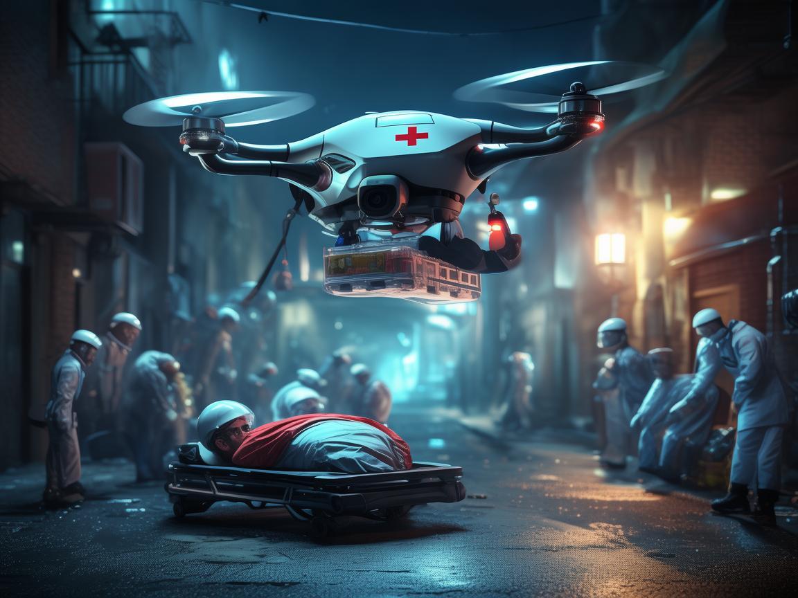 脑出血患者救援中,无人机如何精准定位并快速送达急救物资? 脑出血患者救援中,无人机如何精准定位并快速送达急救物资?