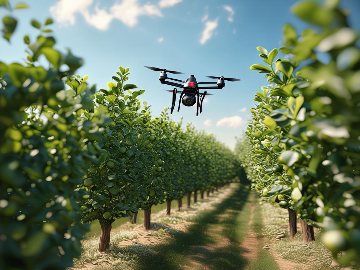 无花果的空中守护者,无人机在无花果种植中的精准监测挑战 无花果的空中守护者,无人机在无花果种植中的精准监测挑战