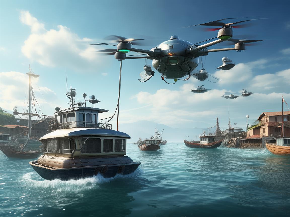 渔民的未来,无人机技术如何助力渔业智能化转型? 渔民的未来,无人机技术如何助力渔业智能化转型?