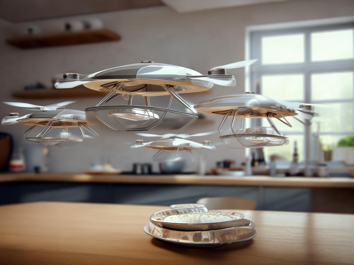 宠物餐具的空中配送，无人机技术在宠物养护领域的创新应用？