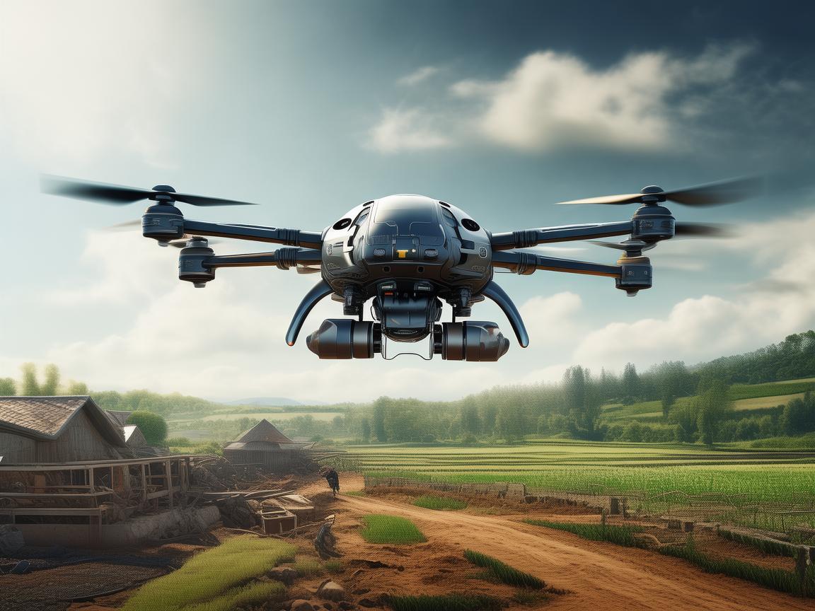 农民工的‘空中助手’，无人机在农村建设中的创新应用？