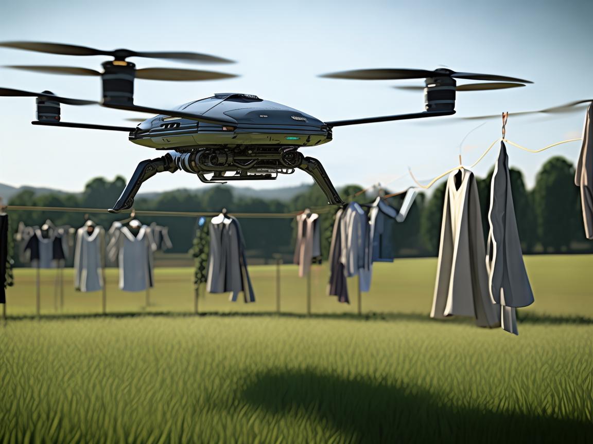 无人机在晾衣绳智能管理中的潜力与挑战，如何实现精准悬挂？
