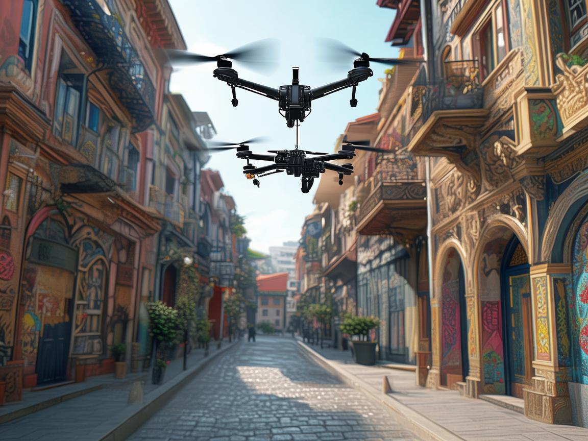 无人机在文化街区监控中的精准定位挑战