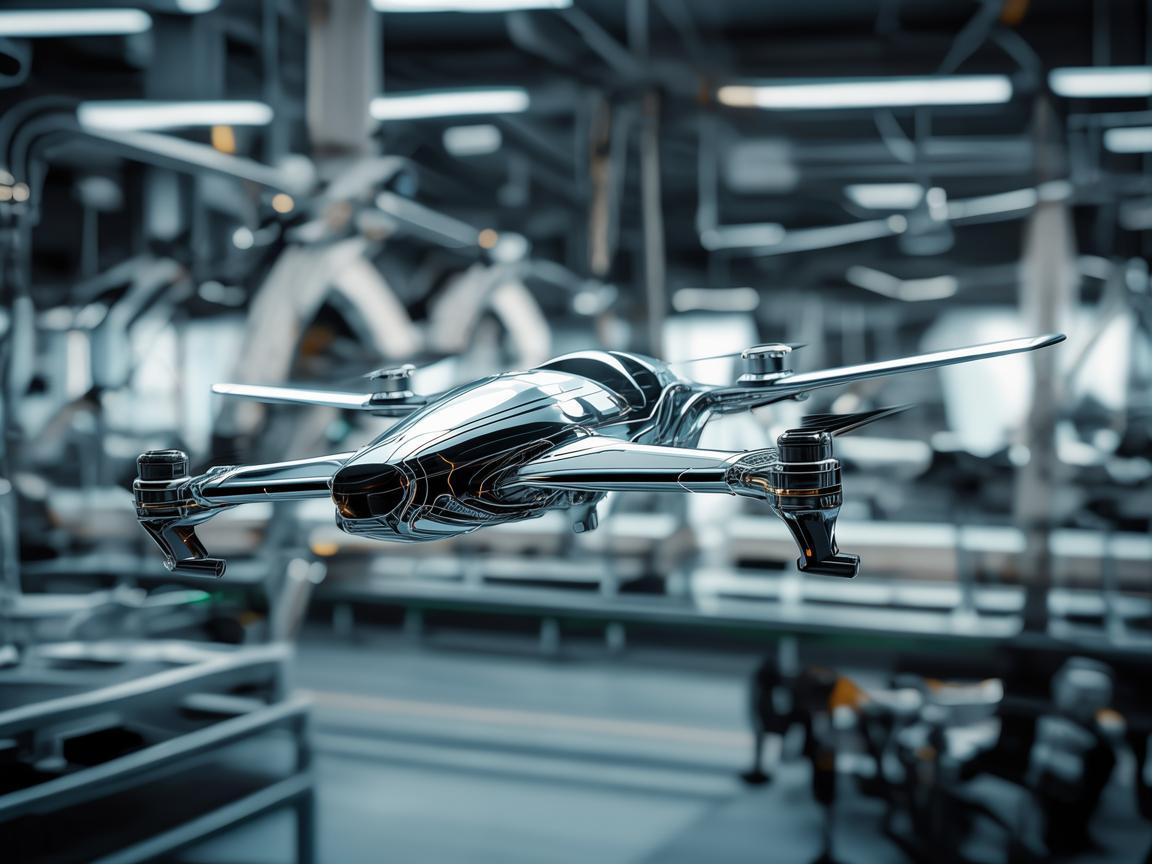 在无人机工业应用中，如何通过创新材料制备与加工技术提升飞行器性能？