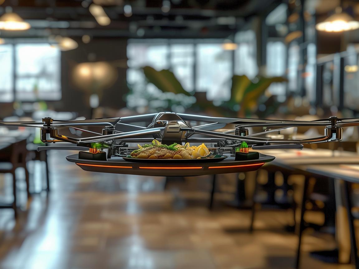 无人机服务员，如何在餐饮业中实现高效配送？