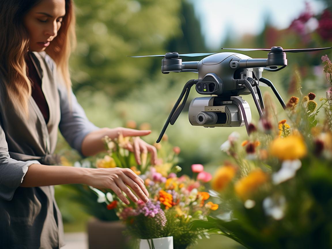 花艺师与无人机,如何通过技术提升花艺创作效率? 花艺师与无人机,如何通过技术提升花艺创作效率?