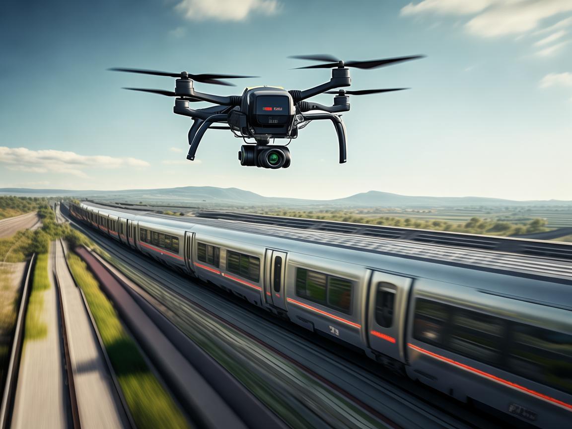 城际列车监控新视角,无人机在列车安全巡检中的应用挑战 城际列车监控新视角,无人机在列车安全巡检中的应用挑战