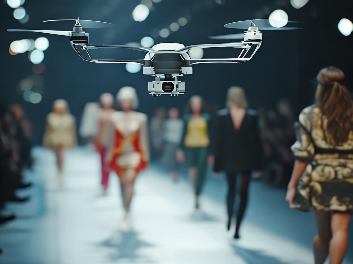 无人机在时尚界的应用，模特走秀的空中视角如何实现？