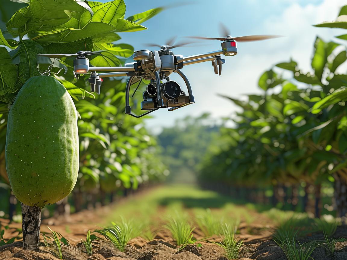 木瓜，无人机在农业监测中的‘甜蜜’挑战