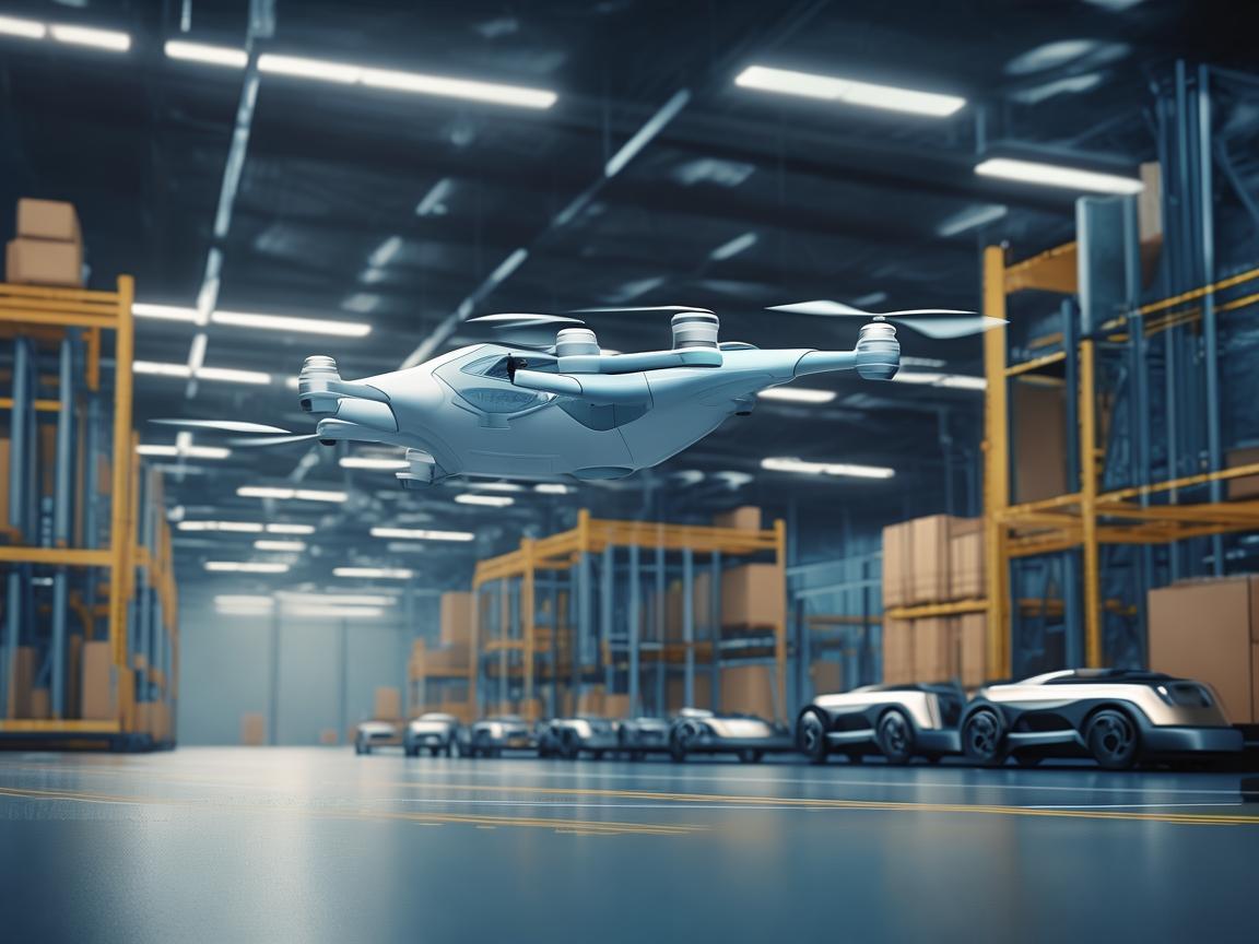 无人机在工业应用中如何与平衡电动车协同作业，以实现更高效、安全的物流运输？