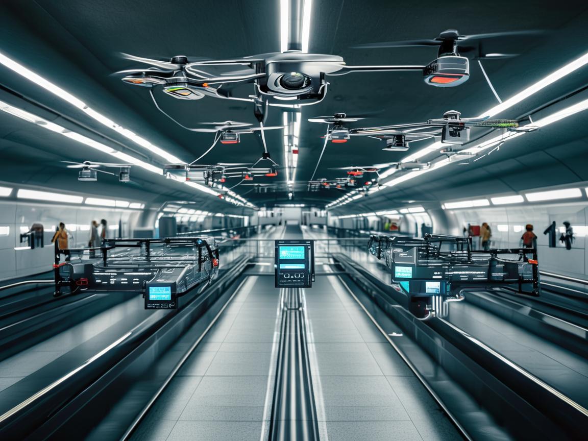 地铁站点如何利用无人机技术提升安全与效率？