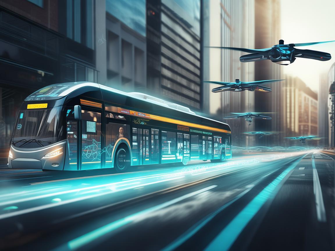 公共汽车与无人机的智能联动，如何实现高效运输管理？