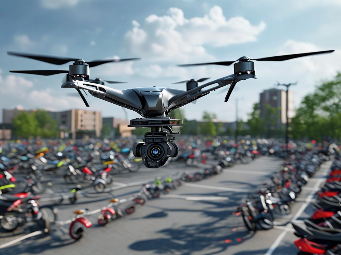 无人机在非机动车停车场管理中的高效巡检方案？