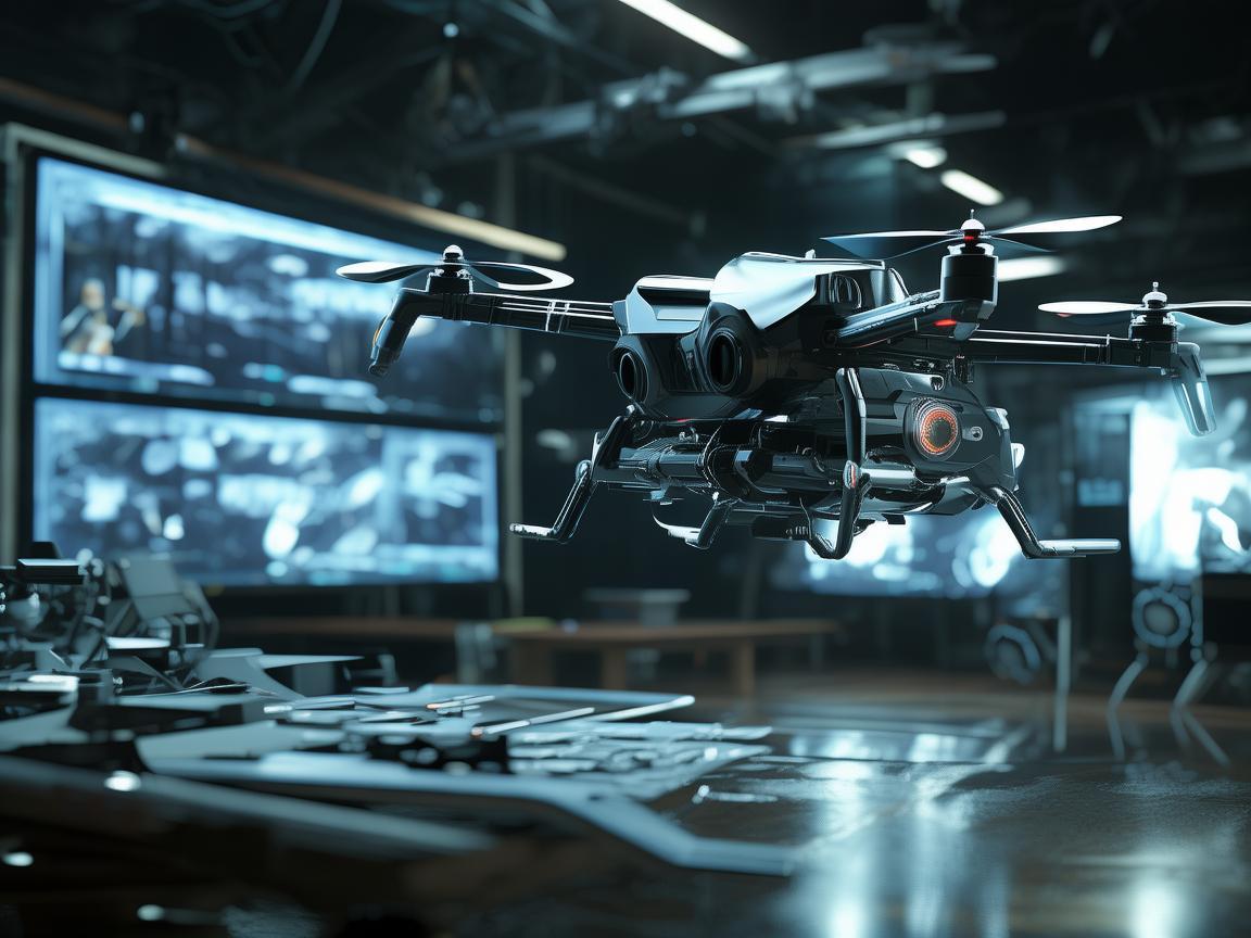 动漫产业新视界，无人机在动画制作中的精准定位挑战