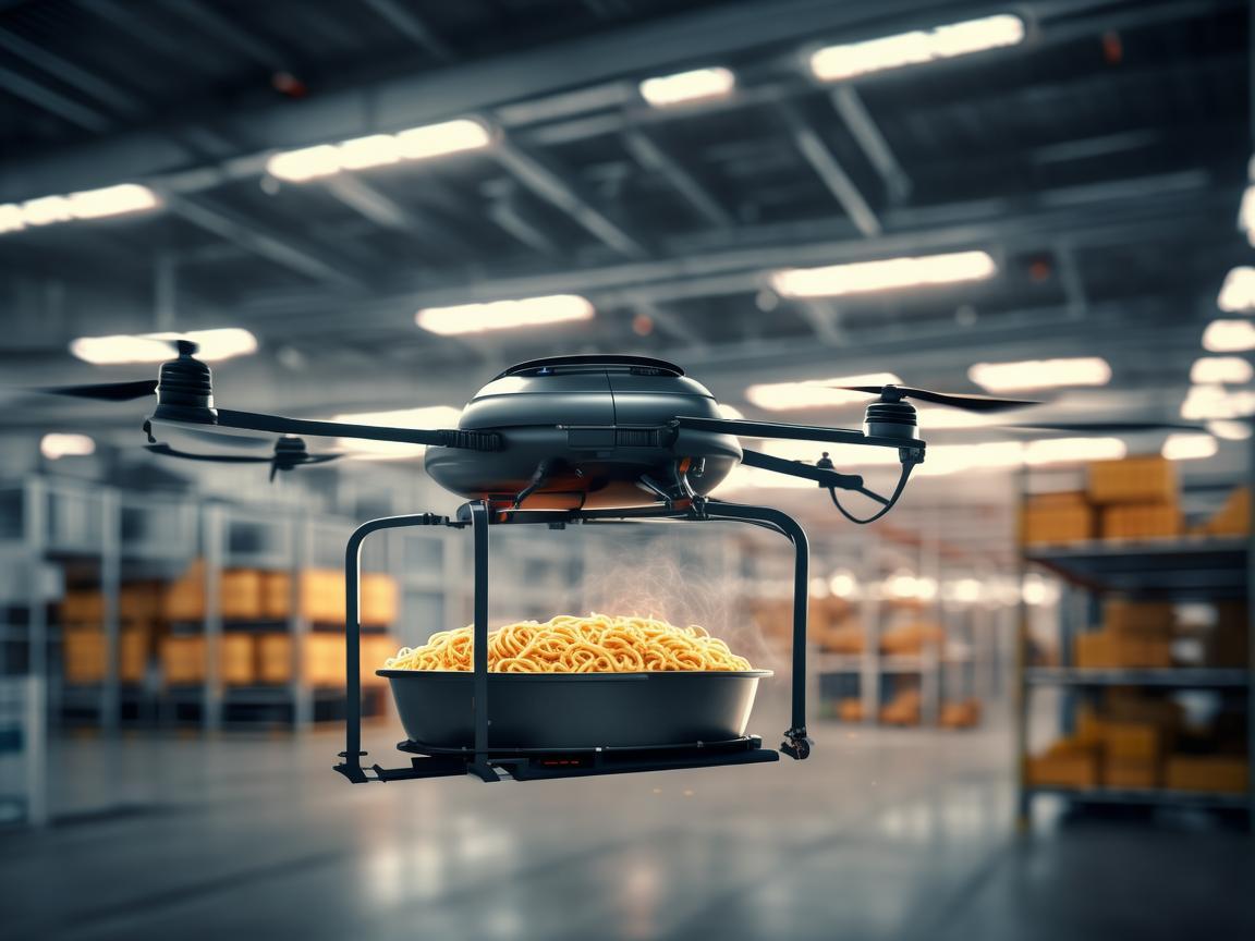 方便面配送，无人机在工业物流中的创新应用？