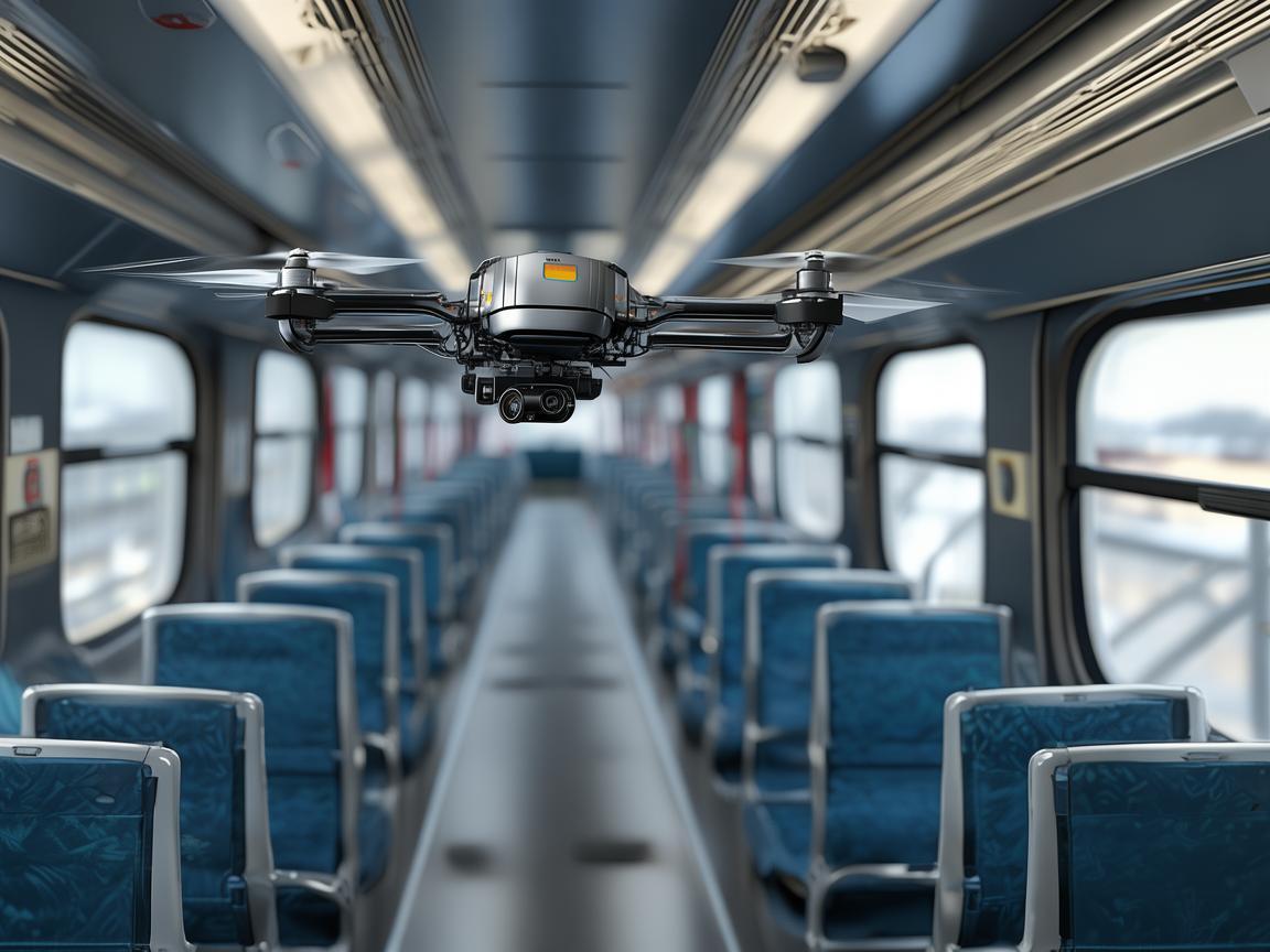 列车车厢监测新视角，无人机在铁路安全检查中的应用挑战