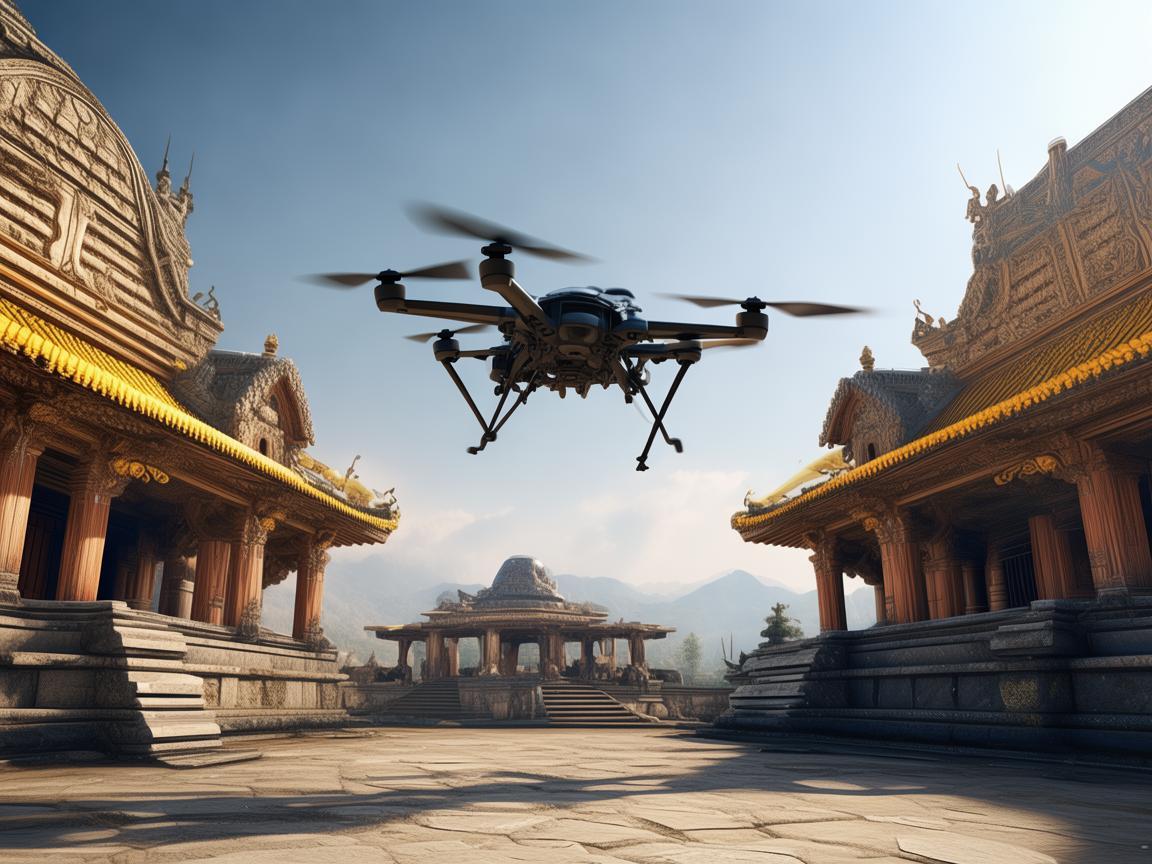 无人机在寺庙文物保护中的精准测绘挑战 无人机在寺庙文物保护中的精准测绘挑战