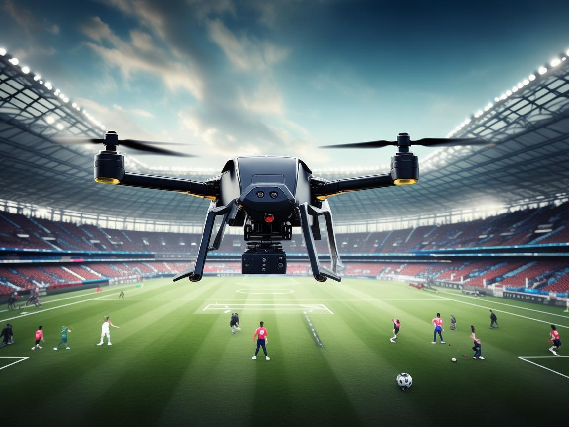 无人机在足球比赛中的精准定位与战术分析，技术挑战与解决方案？