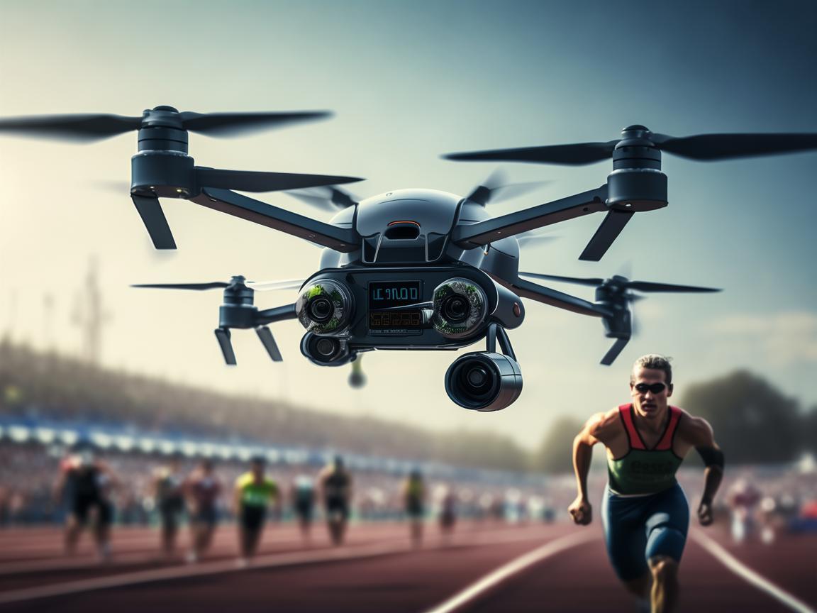 无人机在田径赛事中的精准计时，挑战与解决方案