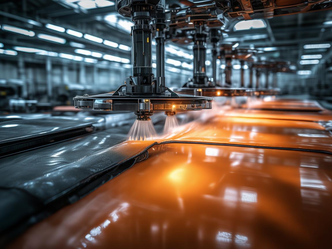 合成革生产中的自动化新视角,无人机如何助力精准喷涂? 合成革生产中的自动化新视角,无人机如何助力精准喷涂?